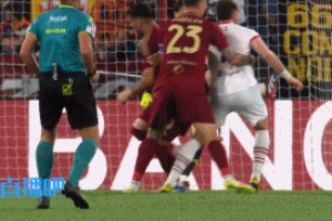 开云-米兰10人作战！S-希门尼斯无球状态下肘击曼奇尼胸部，被直红罚下